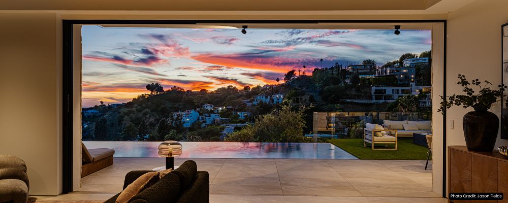 Perched above the Sunset Strip in the Hollywood Hills, LA’s Bird Streets form a compact enclave defined by steep, winding roads and striking architecture.